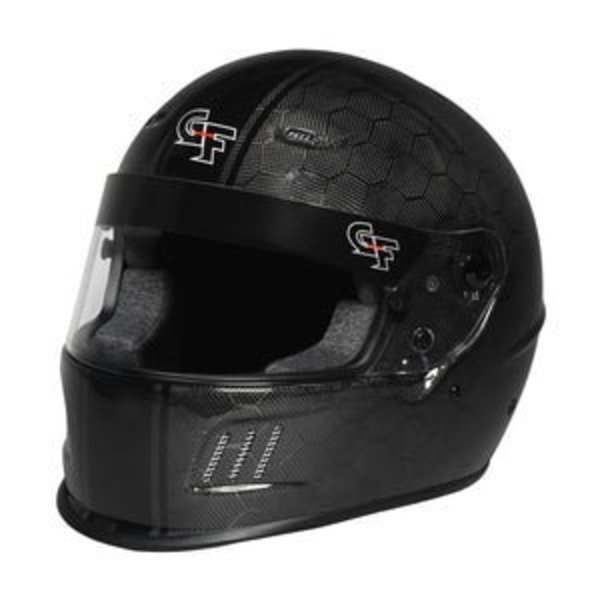G-Force Full Face Reinforced Composite Shell With EPS Liner Snell SA 2020 Rated Medium Black 13014MEDBK